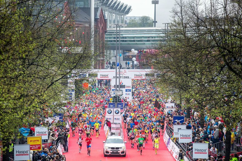 Start Hamburg Marathon