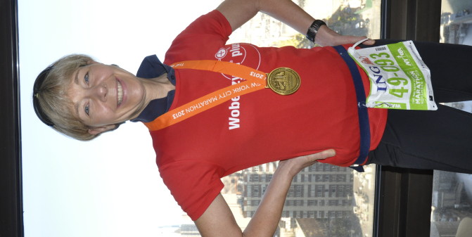 Geschafft: 4:32:31 New York Marathon 2013